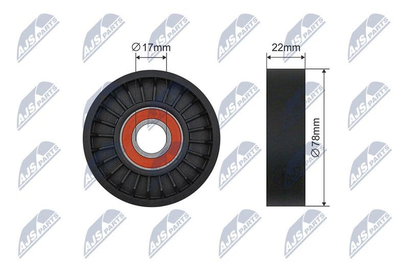 rola intinzator,curea transmisie NTY RNK-KA-012