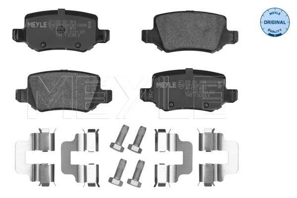 set placute frana,frana disc MEYLE -ORIGINAL: True to OE. 025 231 3814