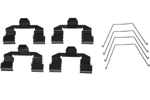 Set accesorii, placute frana TRW PFK471