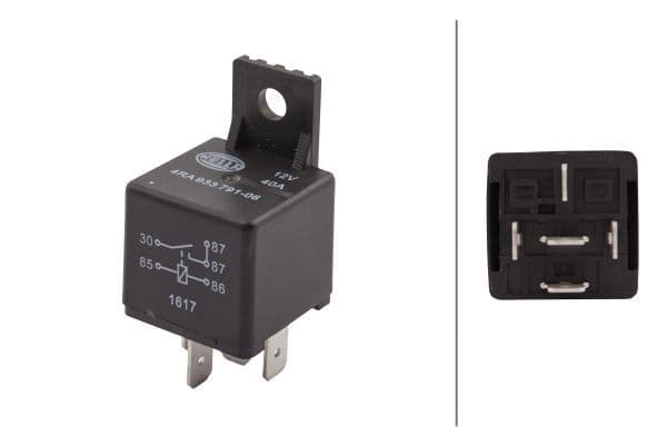 Releu, curent alimentare HELLA 4RA 933 791-061