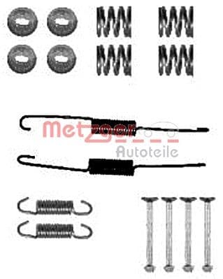 Set accesorii, sabot de frana METZGER AUTOTEILE 105-0879