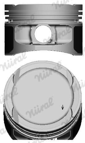 Piston NÜRAL 87-116107-00