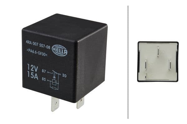 Releu, curent alimentare HELLA 4RA 007 507-081