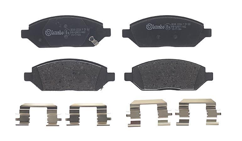 set placute frana,frana disc BREMBO PRIME LINE P 59 088