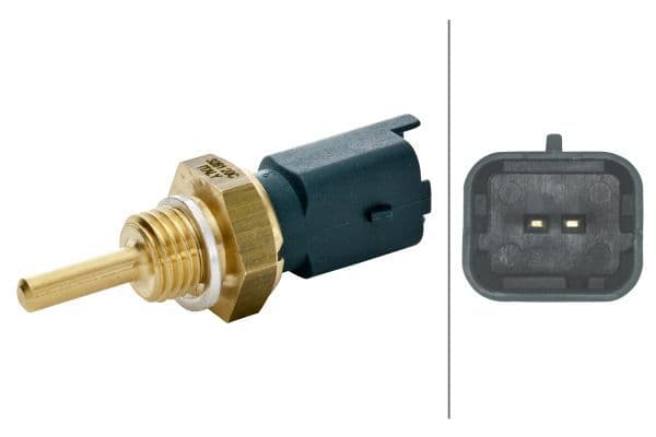 senzor,temperatura lichid de racire HELLA 6PT 013 113-091