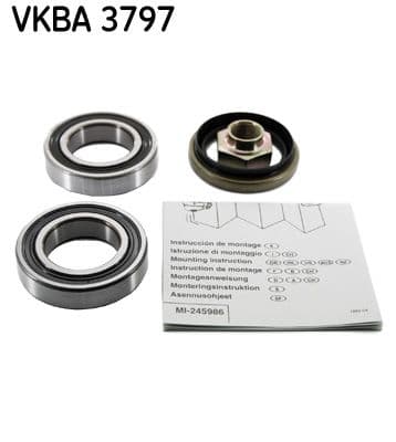Set rulment roata SKF VKBA 3797