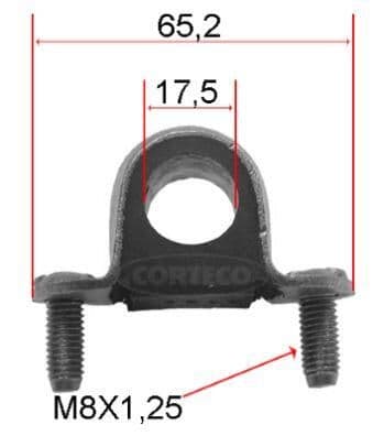 Bucsa, bara stabilizatoare CORTECO 80000017