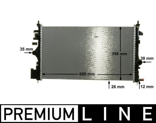 Radiator, racire motor MAHLE BEHR *** PREMIUM LINE *** CR 1102 000P