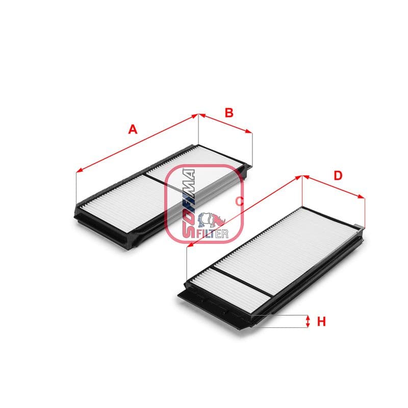 Filtru, aer habitaclu SOFIMA S 3120 C