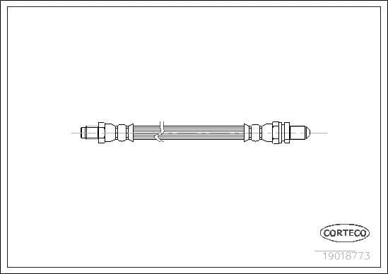 Furtun frana CORTECO 19018773
