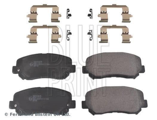 set placute frana,frana disc BLUE PRINT ADA104276
