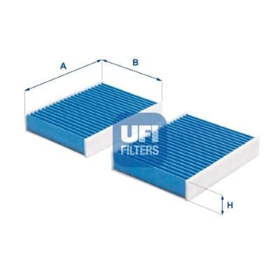 Filtru, aer habitaclu UFI ARGENTIUM 34.104.00