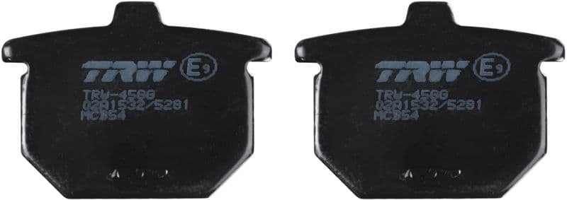 set placute frana,frana disc TRW Organic Allround MCB54