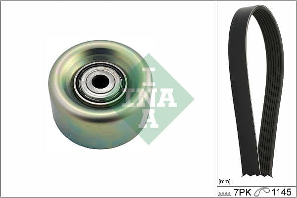 Set curea transmisie cu caneluri Schaeffler INA 529 0272 10