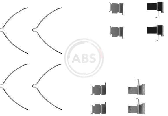 Set accesorii, placute frana ABS 1261Q