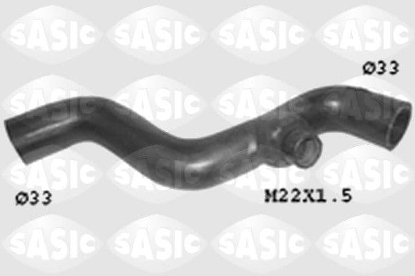 Furtun radiator SASIC SWH6654