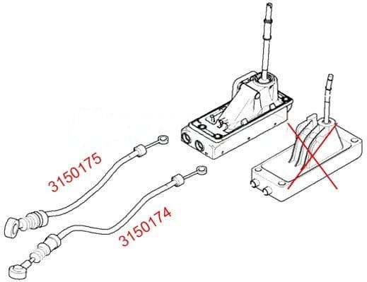 cablu,transmisie manuala METZGER AUTOTEILE 3150174