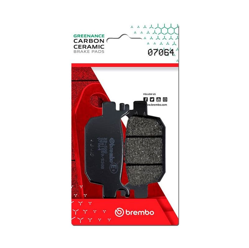set placute frana,frana disc BREMBO PRIME - CarbonCeramic - CC 07064