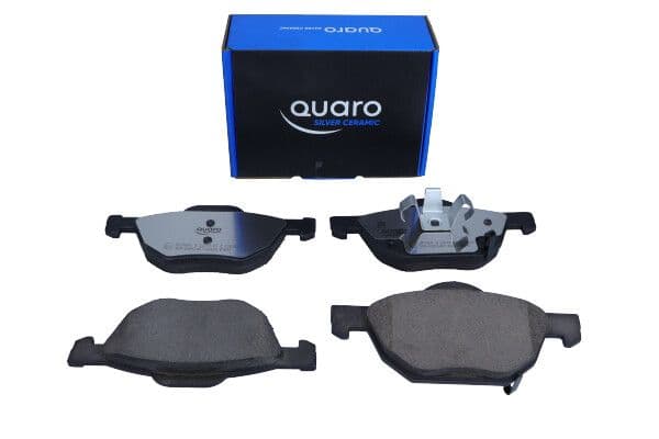 set placute frana,frana disc QUARO SILVER CERAMIC QP7564C