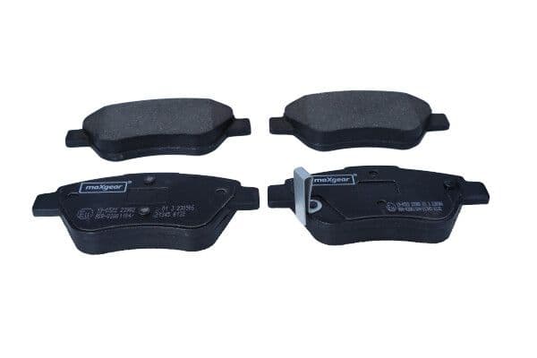 set placute frana,frana disc MAXGEAR 19-0522