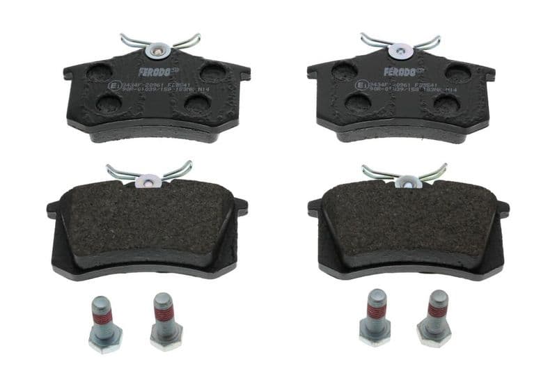 set placute frana,frana disc FERODO PREMIER ECO FRICTION FDB541