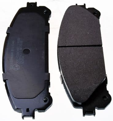 set placute frana,frana disc DENCKERMANN B111346