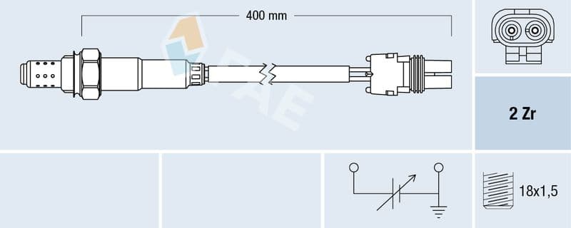 Sonda Lambda FAE 77104