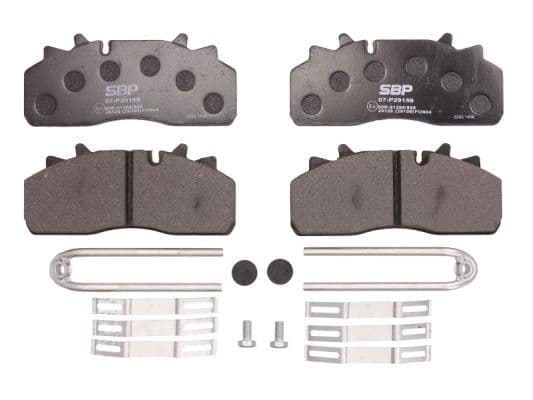 set placute frana,frana disc SBP 07-P29159