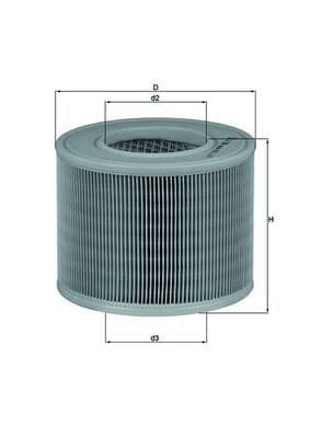 Filtru aer MAHLE LX 986