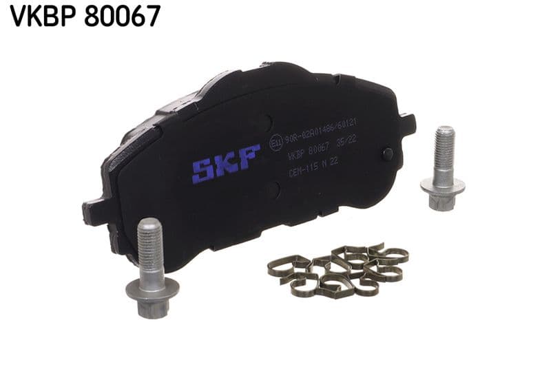 set placute frana,frana disc SKF VKBP 80067