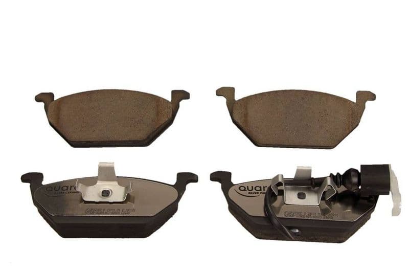 set placute frana,frana disc QUARO SILVER CERAMIC QP2226C