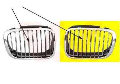 Grila radiator VAN WEZEL ** Equipart ** 0646515