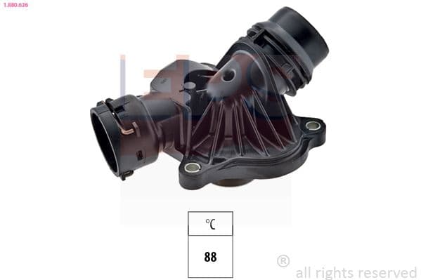 termostat,lichid racire EPS Made in Italy - OE Equivalent 1.880.636
