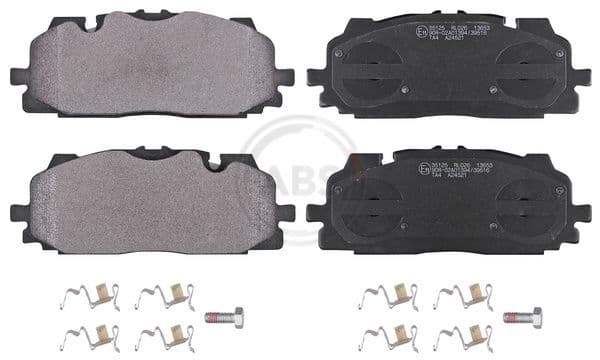 set placute frana,frana disc ABS 35125