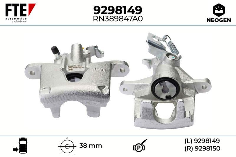 Etrier frana FTE NEOGEN 9298149