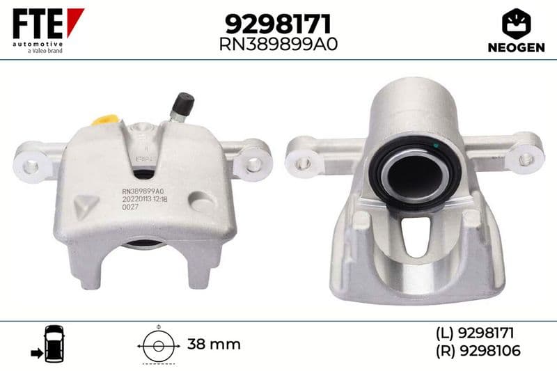 Etrier frana FTE NEOGEN 9298171