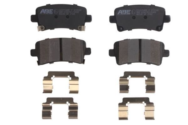 set placute frana,frana disc ABE C2X015ABE-P