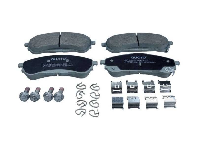 set placute frana,frana disc QUARO QP1731
