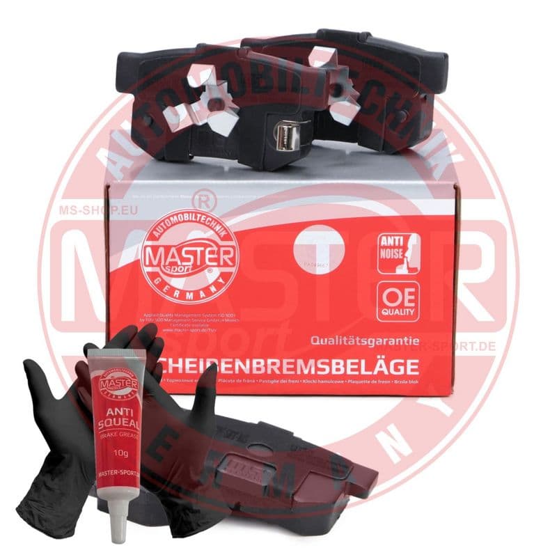 set placute frana,frana disc MASTER SPORT 13046057412N-SET-MS