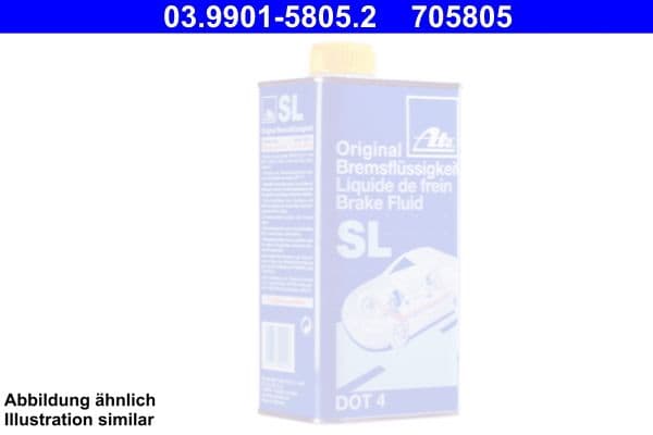 Lichid de frana ATE SL DOT 4 03.9901-5805.2
