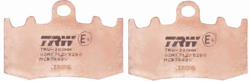 set placute frana,frana disc TRW Sinter Street MCB748SV