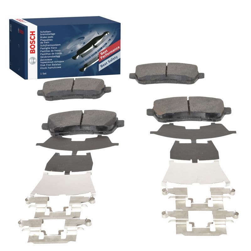 set placute frana,frana disc BOSCH 0 986 494 652