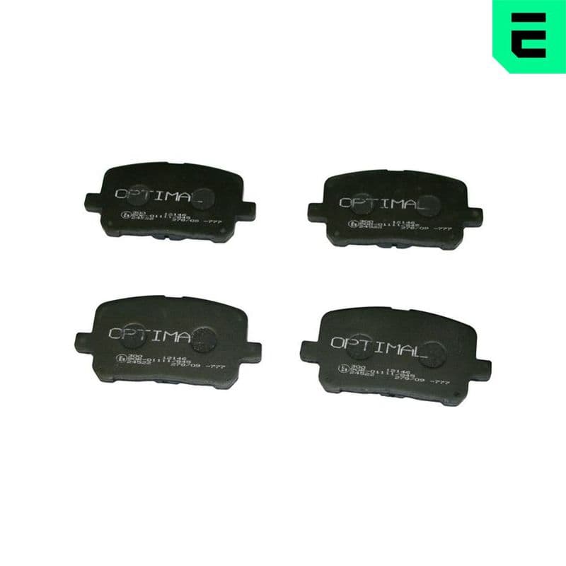 set placute frana,frana disc OPTIMAL BP-12146