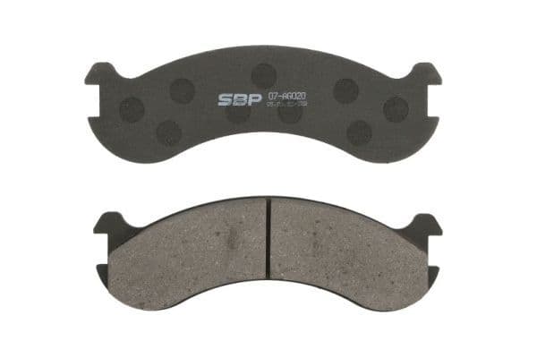 set placute frana,frana disc SBP 07-AG020
