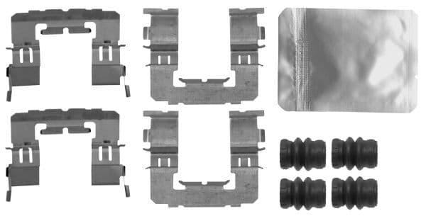 Set accesorii, placute frana TEXTAR 82542200