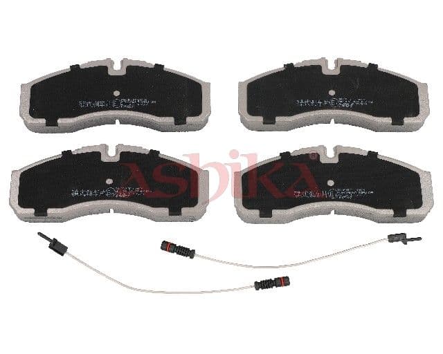 set placute frana,frana disc ASHIKA 50-00-0541