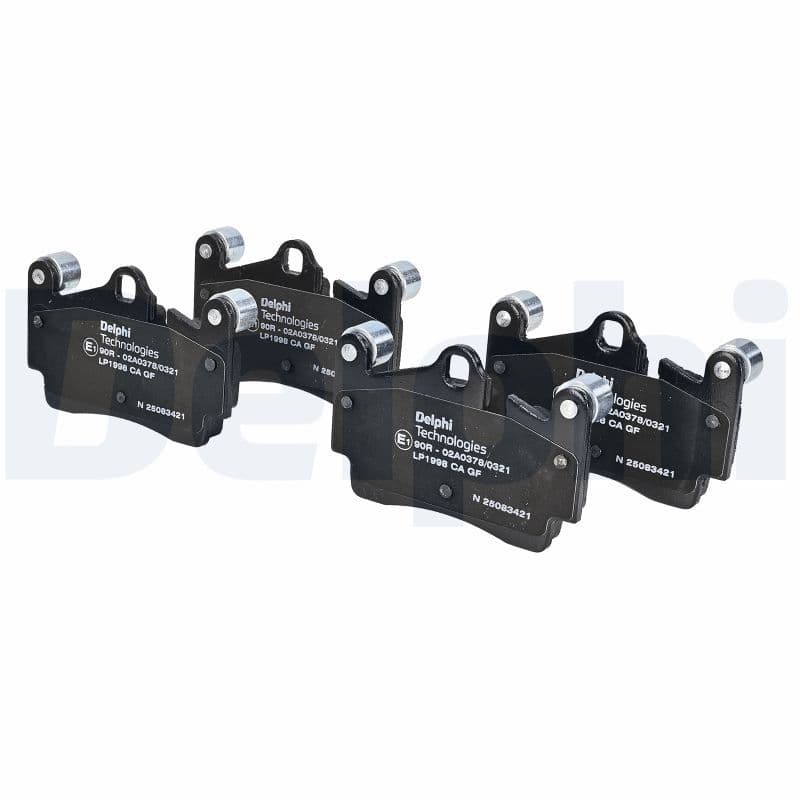 set placute frana,frana disc DELPHI LP1998