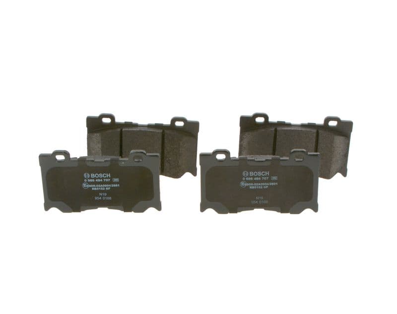 set placute frana,frana disc BOSCH 0 986 494 707