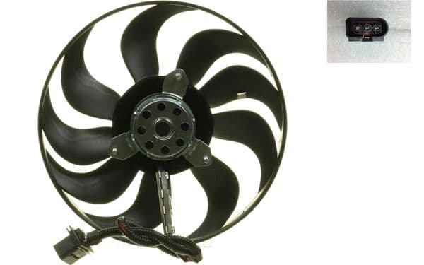 Ventilator, radiator MAHLE BEHR CFF 274 000S