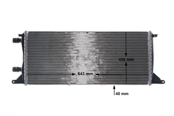 Radiator temperatura scazuta, intercooler MAHLE BEHR CR 2111 000S